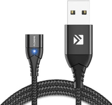 Lade das Bild in den Galerie-Viewer, Das eine Kabel für alle Geräte. Nie wieder suchen mit den magnetischen, nylongebundenen Kabeln von magnetic-fuel.de
